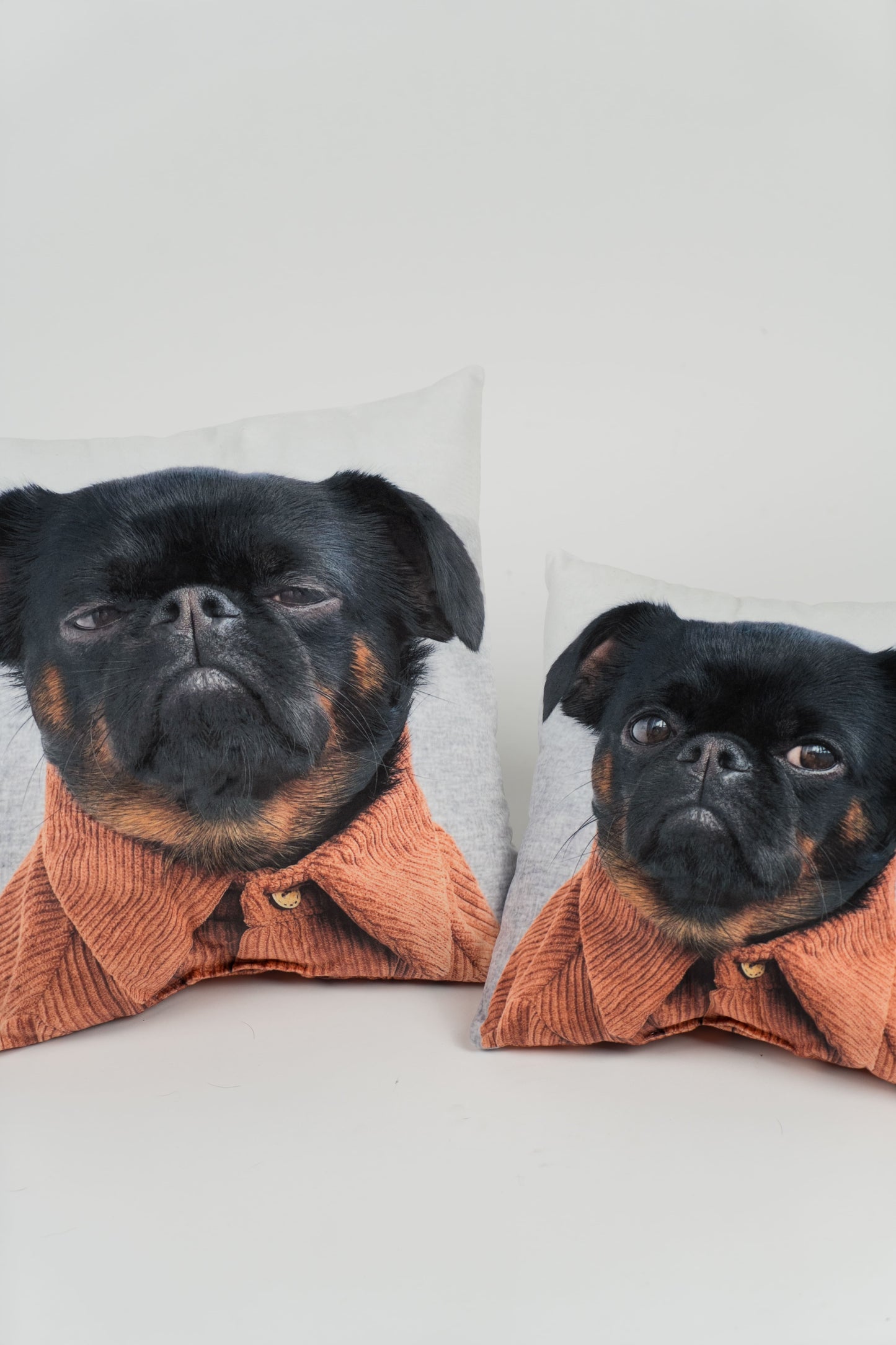 Charlie Griffon Double-Sided Square Pillow