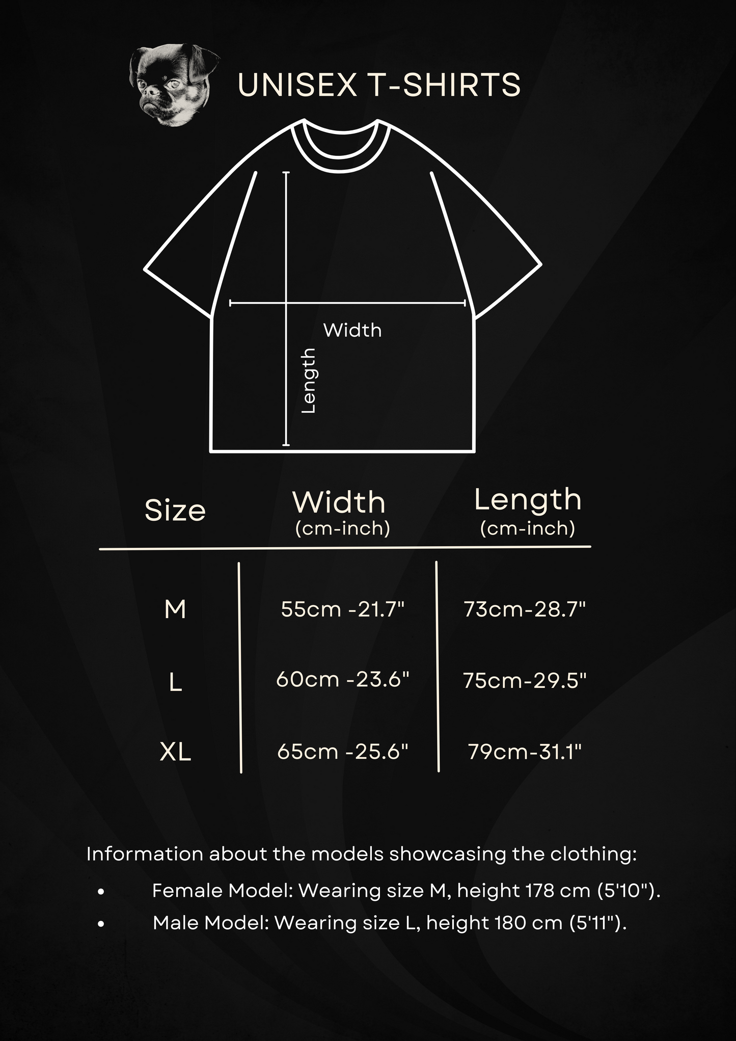 Black Oversized Unisex T-Shirt with "Charlie Griffon" Print – Premium Style from Zlitay